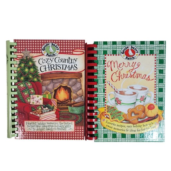 Gooseberry Patch Christmas Cookbooks Lot of 6 Hardcover Harvest Cookies NEW - Picture 7 of 10